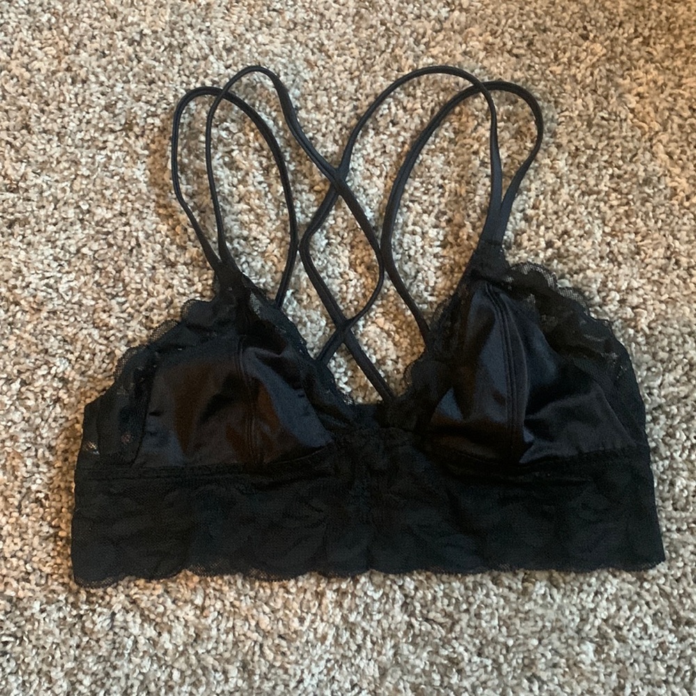 Victoria secret Pink black bralette